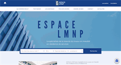 Desktop Screenshot of espace-lmnp.com