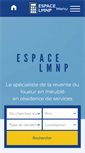 Mobile Screenshot of espace-lmnp.com